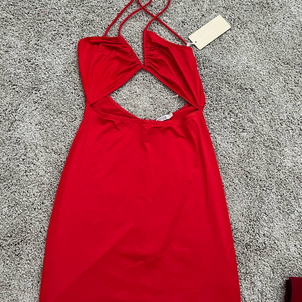 Red body con mini dress from Beginning Boutique. Size 12.